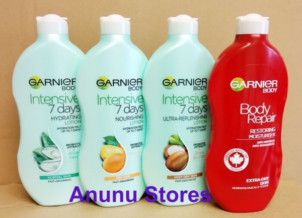 Garnier  Body Intensive 7 Days Lotions - 400ml